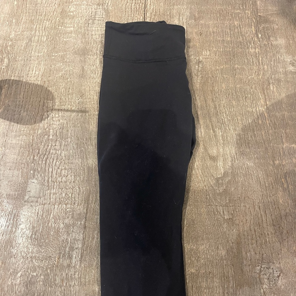 Lululemon cropped wunder under leggings